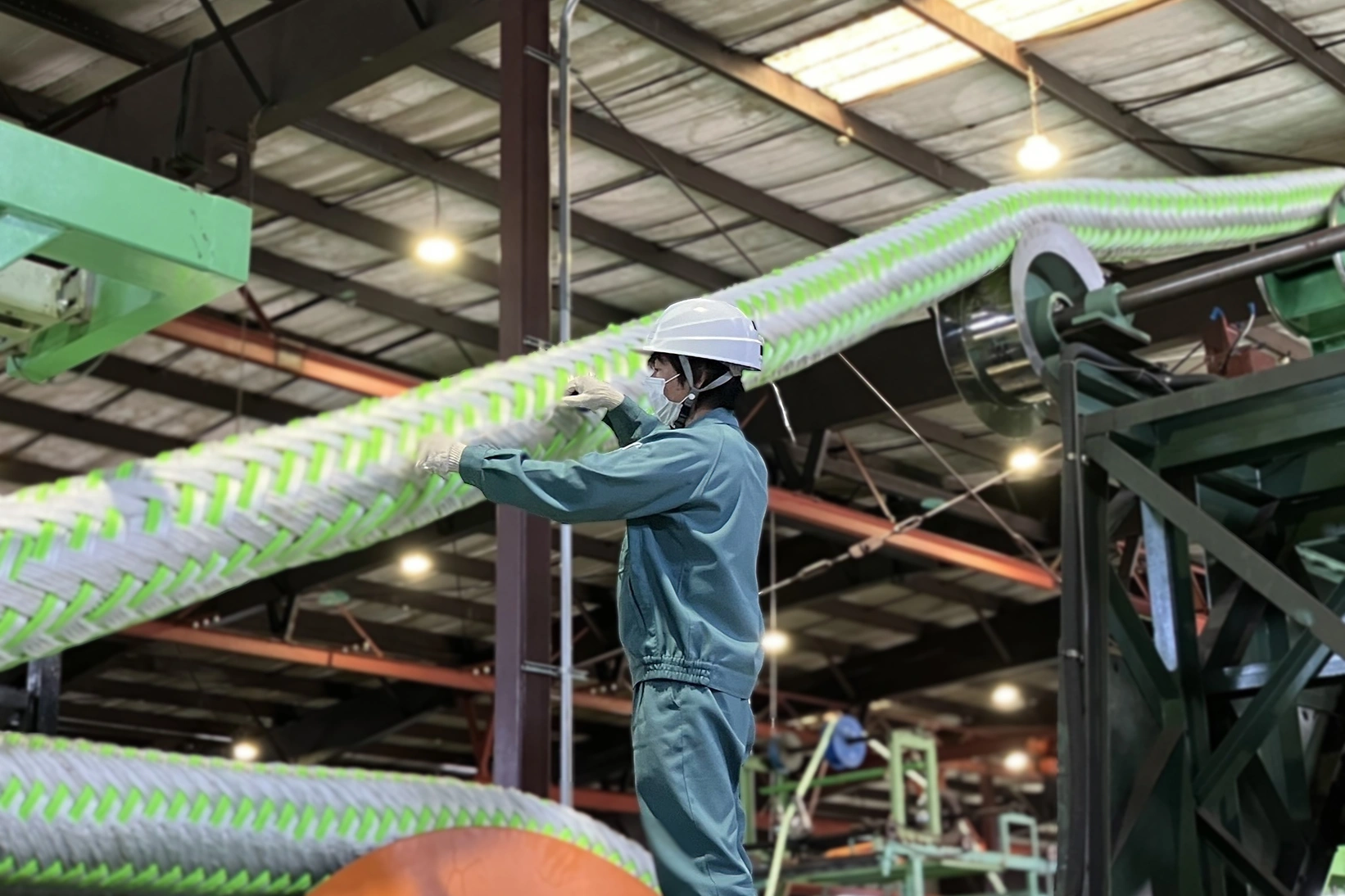 直径300ミリ、国内初となる「巨大な係留索」の技術的挑戦